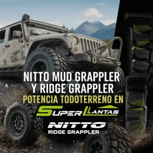 Nitto Mud Grappler y Ridge Grappler: Potencia Todoterreno en Superllantas