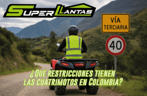 Qué restricciones tienen las cuatrimotos en Colombia